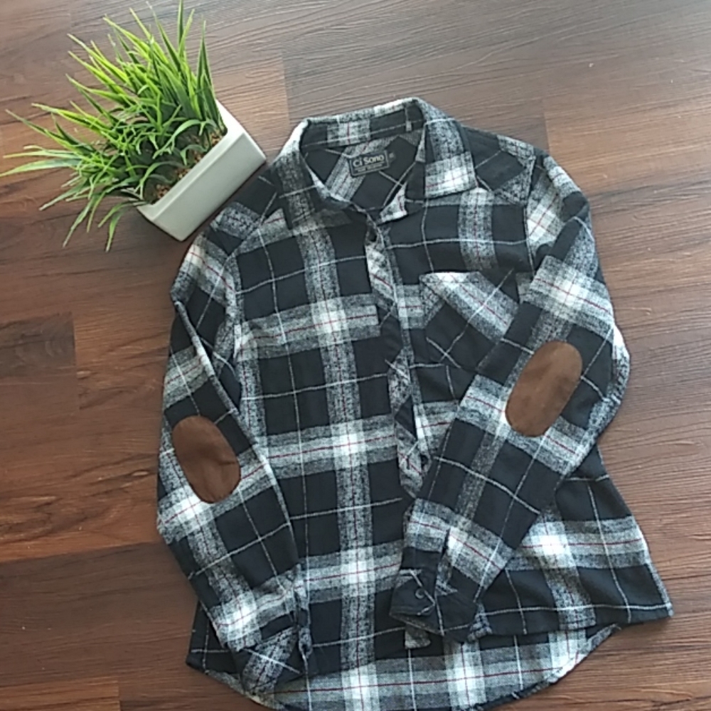 Plaid long sleeve